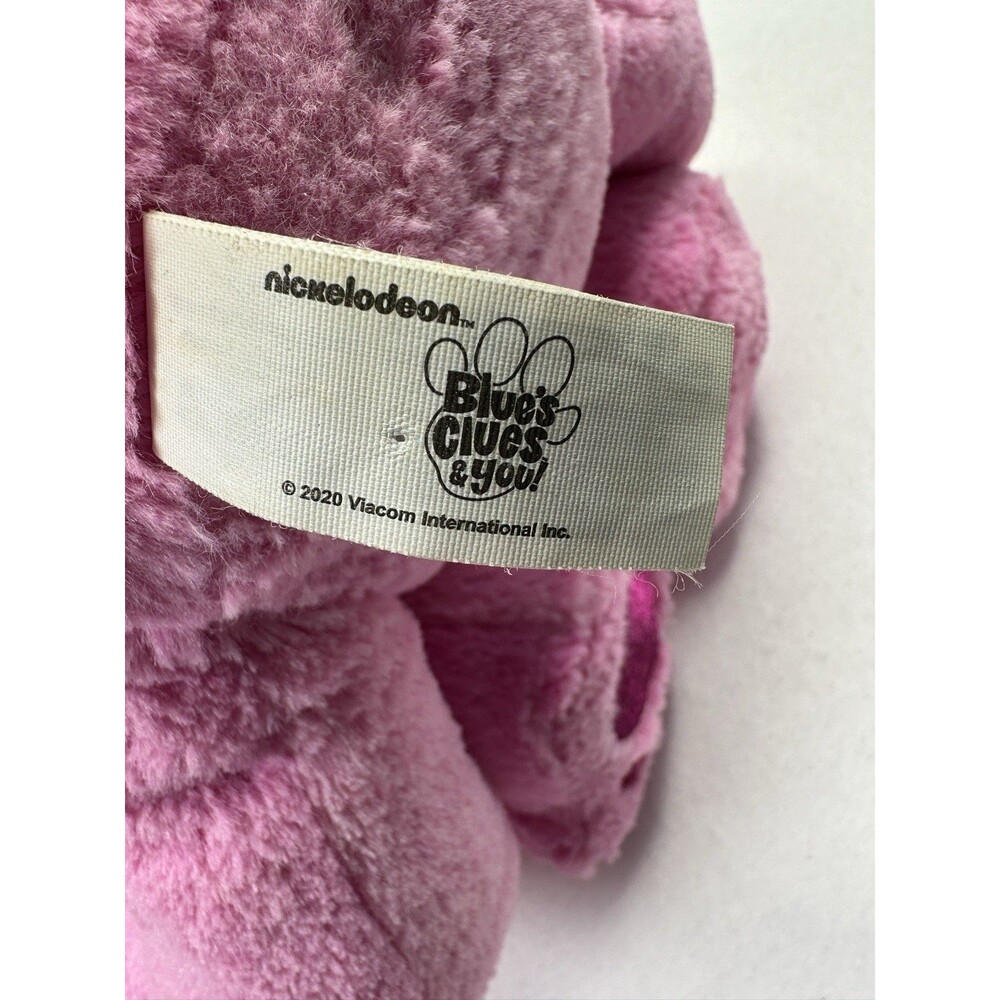 Blue's Clues and You‎ Magenta Plush Dog with Glasses Nickelodeon - Picture 8 of 11